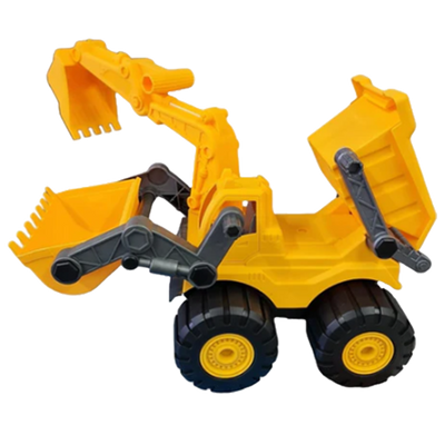 Durable Yellow Digger Loader Toy for Kids Who Love Construction - Little Explorers Toy Shop