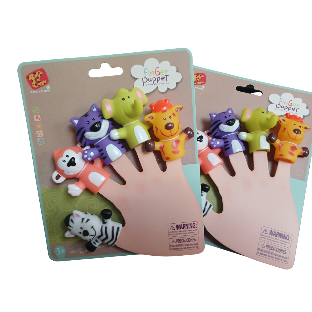 Finger puppets - Wild Animals - Little Explorers Toy Shop