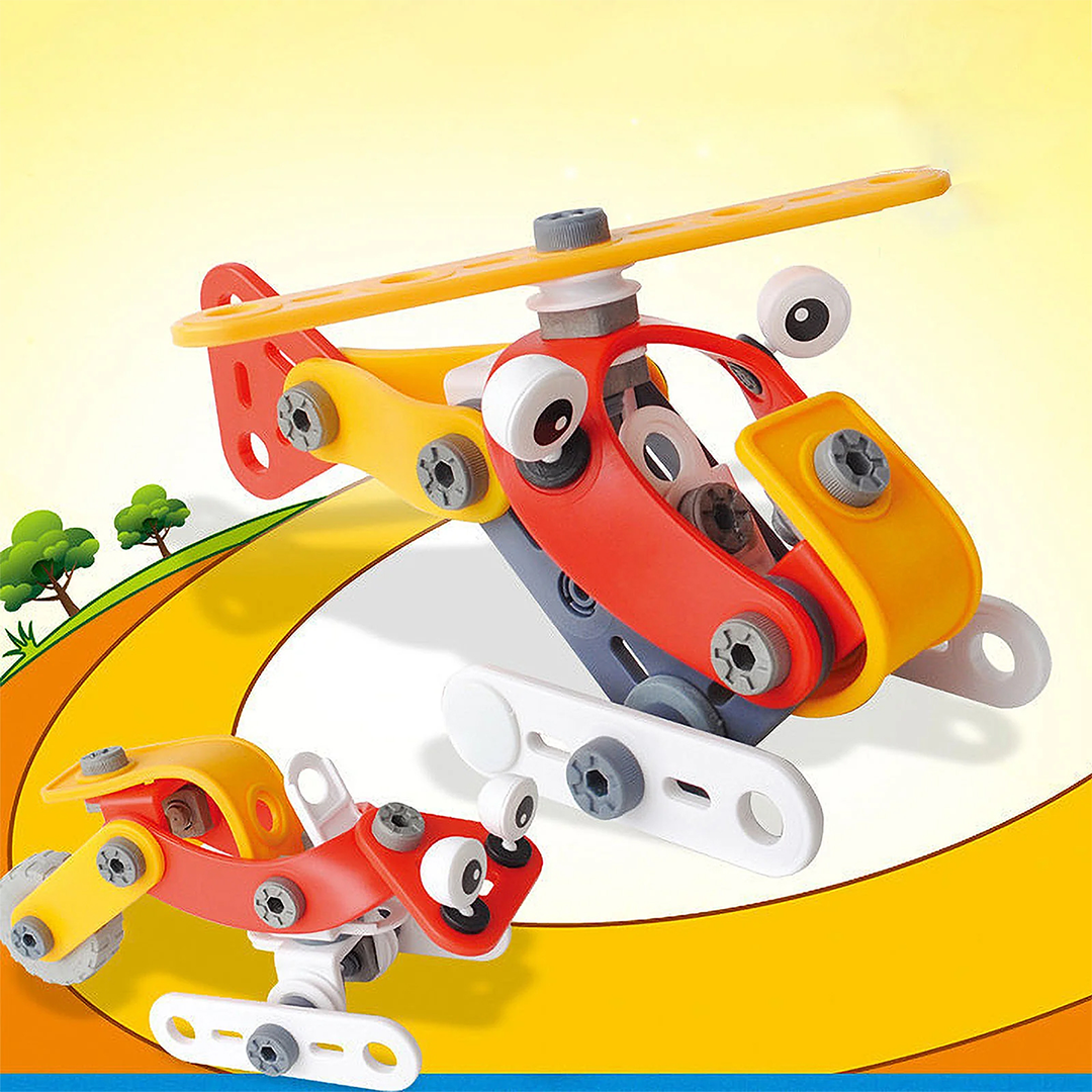 Hanye Build & Play 2-in-1 Construction Set
