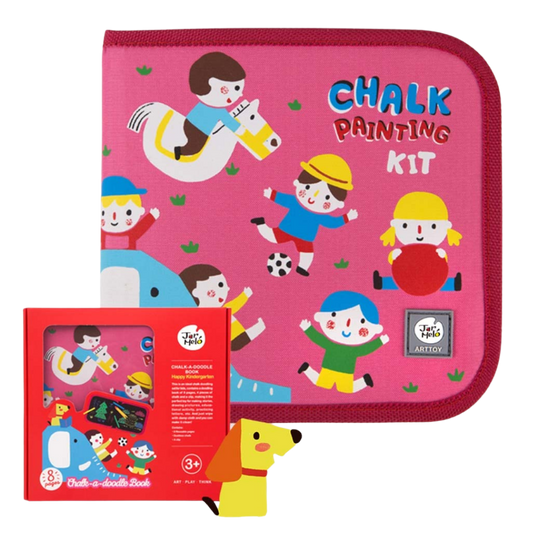 Jar Melo Chalk Doodle Book: Happy Kindergarten