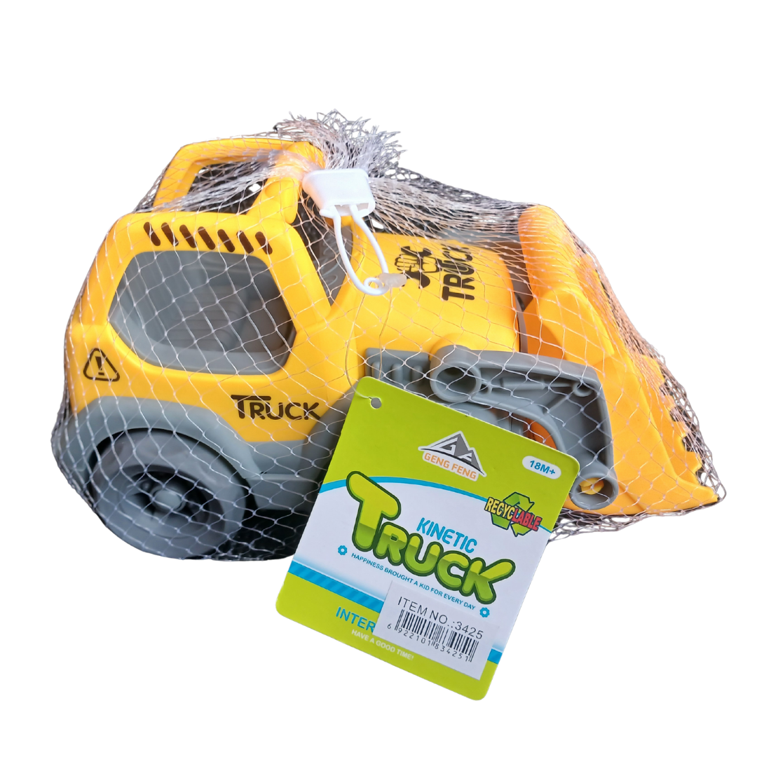 Kinetic Construction Trucks: Yellow Loader or  Blue Truck