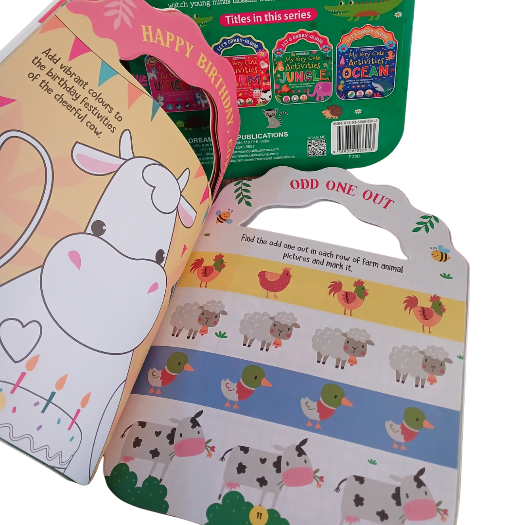 Dreamland Let's Carry-Along Activity and Colouring Book