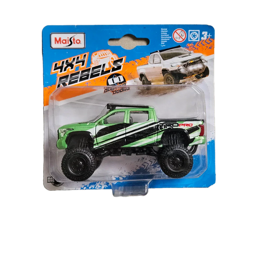 Maisto Dinky 4x4 Rebels – Mini Off-Road Adventure Toy - Little Explorers Toy Shop