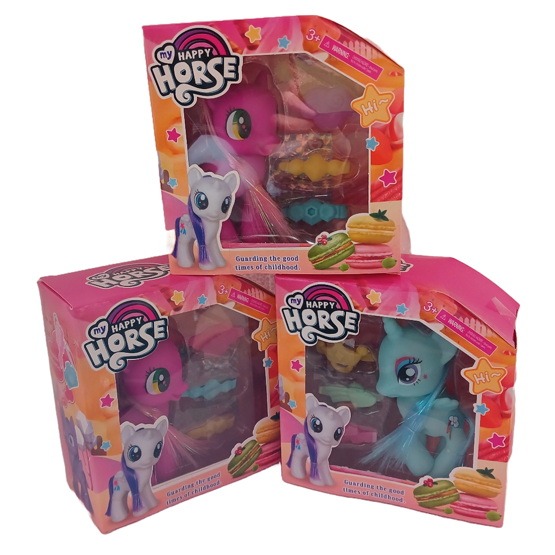 Magical Toy Pony with Accessories (Random colors available) - Little Explorers Toy Shop