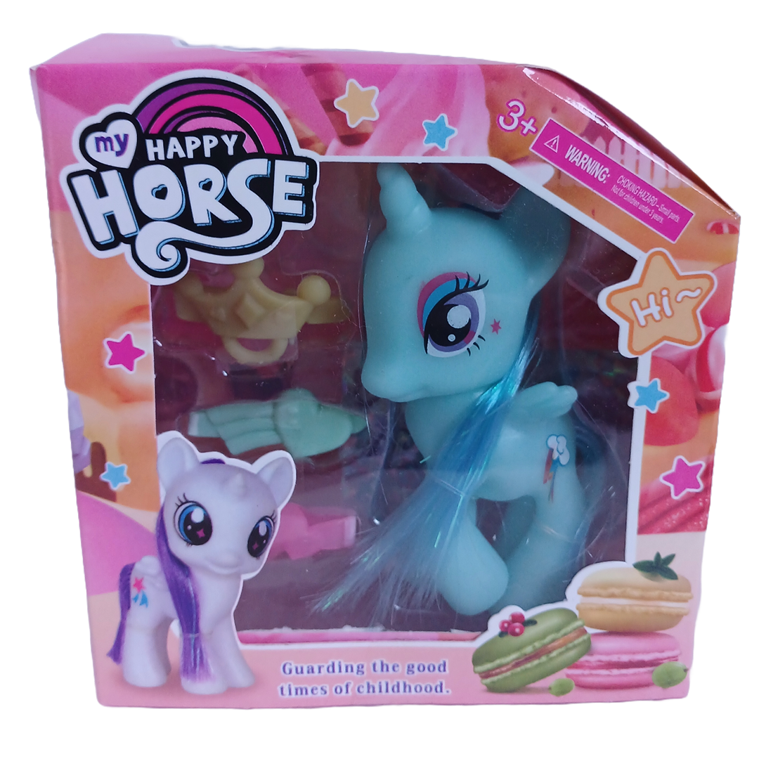 Magical Toy Pony with Accessories (Random colors available) - Little Explorers Toy Shop