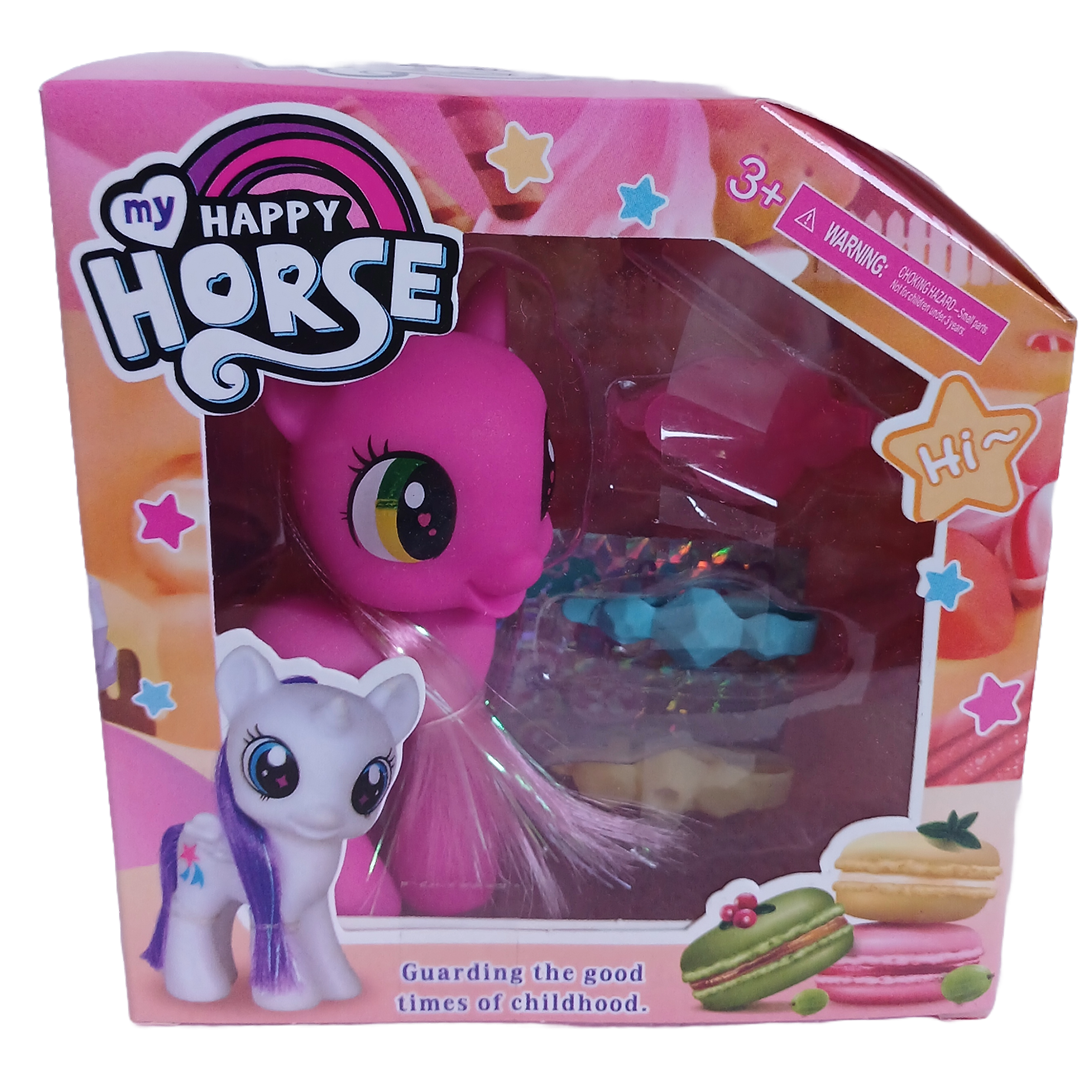 Magical Toy Pony with Accessories (Random colors available) - Little Explorers Toy Shop