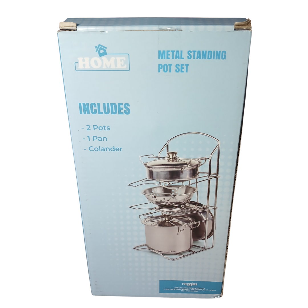 Metal Standing Pot Set for Little Explorers
