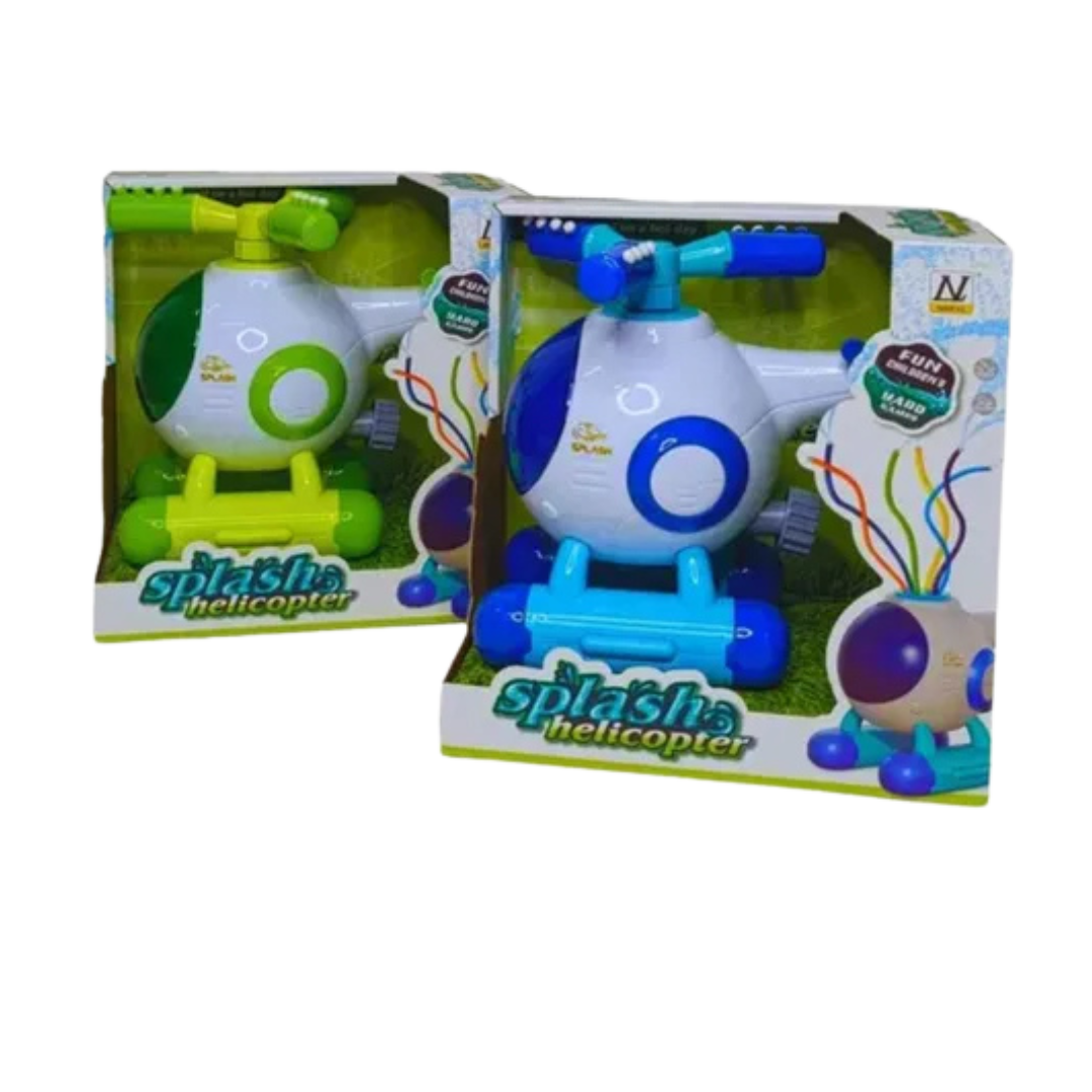Splash Helicopter Sprinkler – Outdoor Water Play Fun