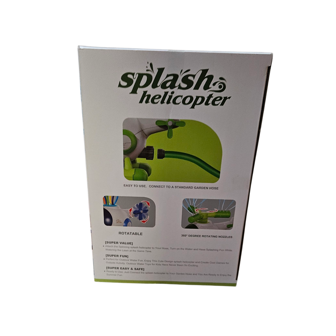 Splash Helicopter Sprinkler box side
