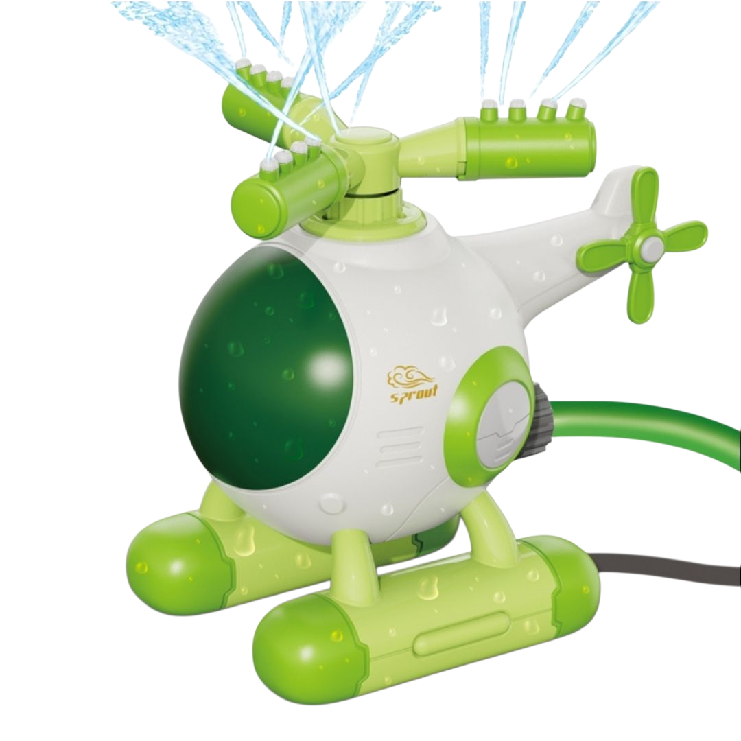 Splash Helicopter Sprinkler green