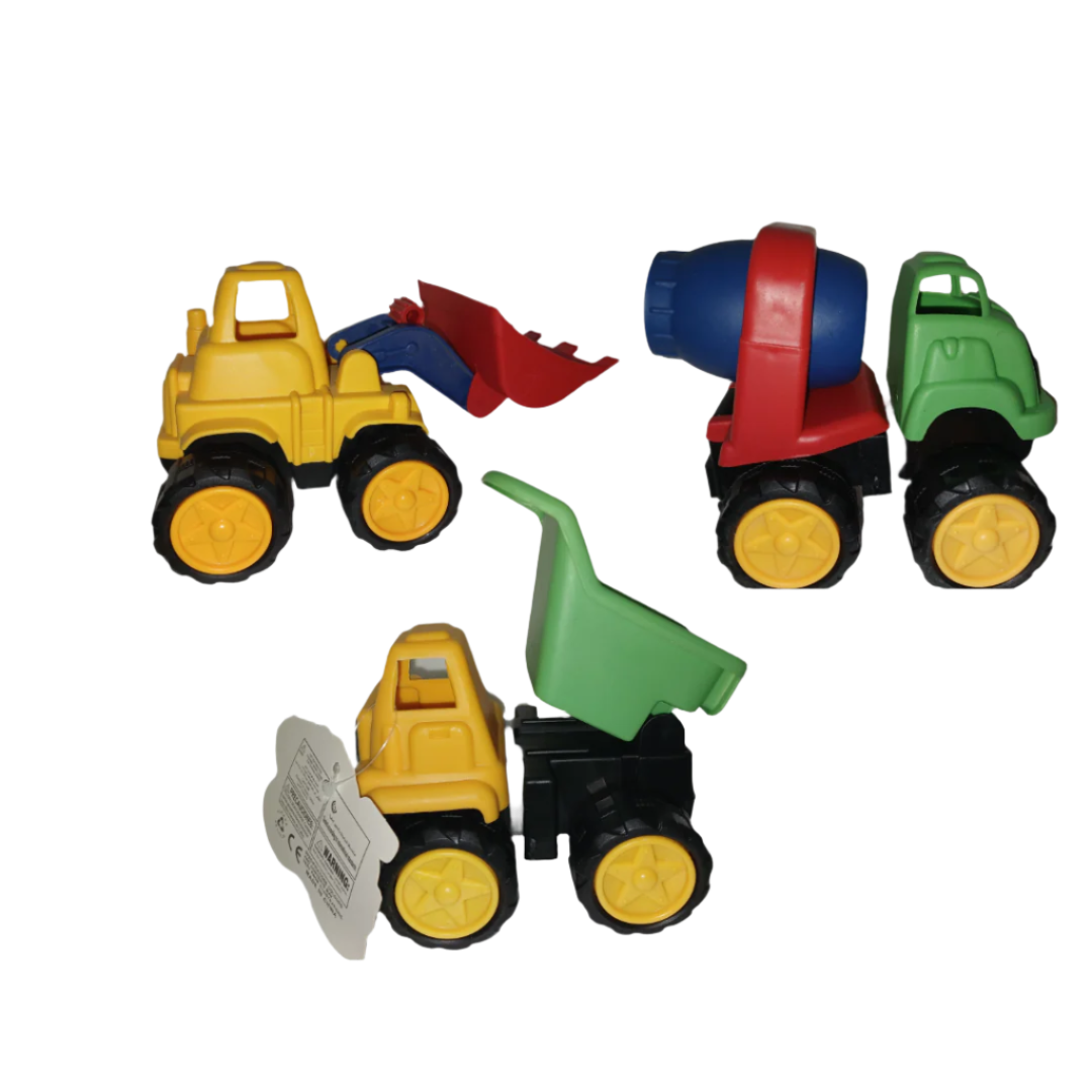 Colorful Toy Construction Trucks – Fun & Durable for Toddlers - Little Explorers Toy Shop
