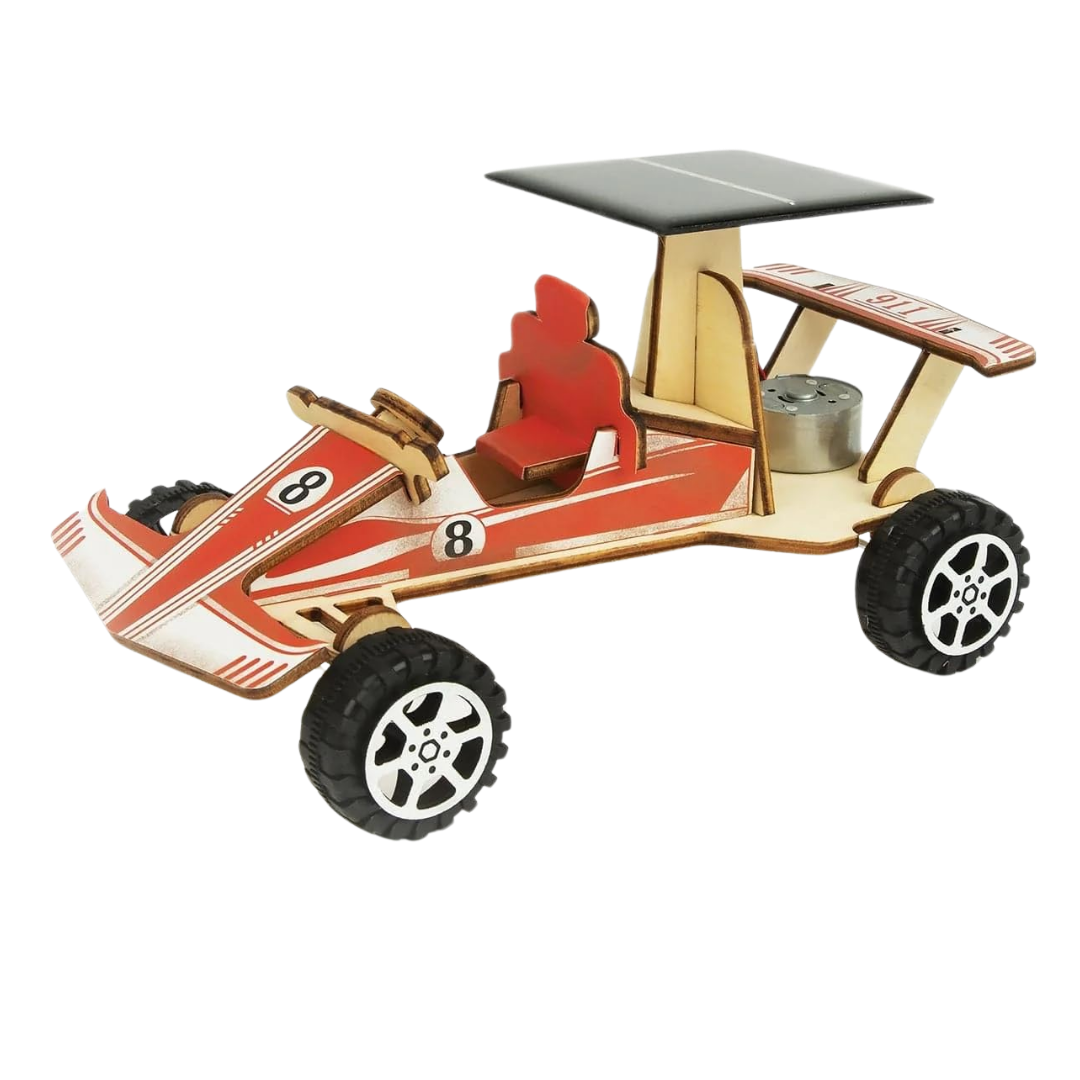 Tookyland DIY 3D Wooden Solar Racing Car (41 Pcs)