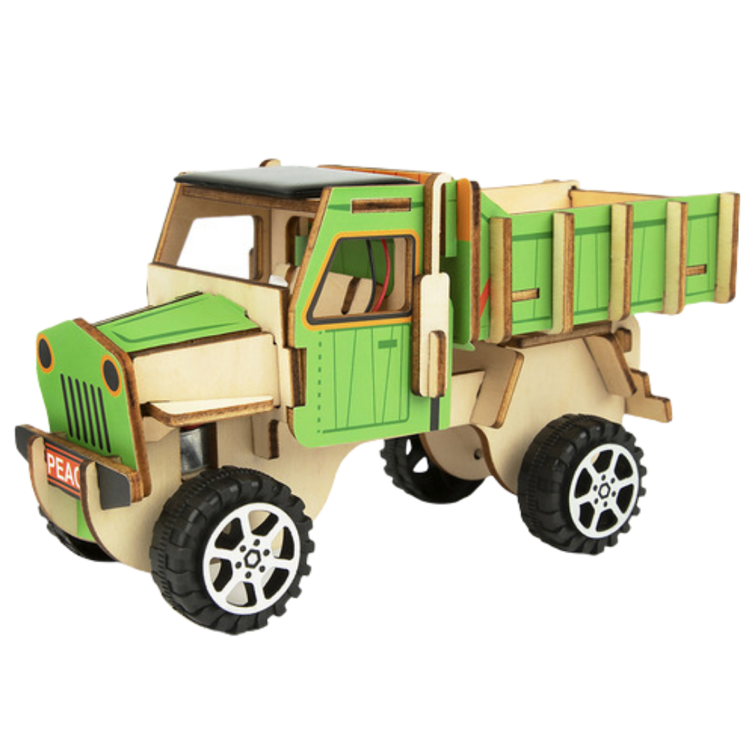 Tookyland DIY 3D Wooden Solar Truck (42 Pcs)