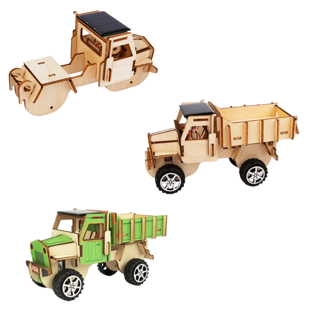 Tookyland DIY 3D Wooden Solar Truck (42 Pcs)
