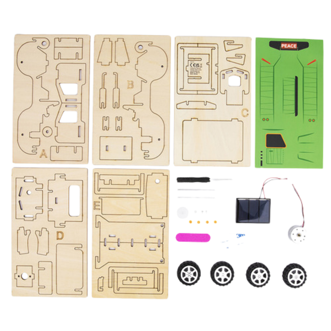Tookyland DIY 3D Wooden Solar Truck (42 Pcs)