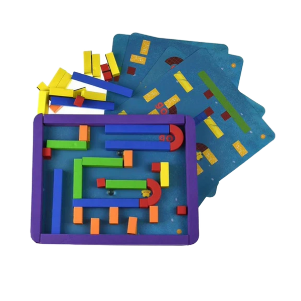 🧲 Build Your Own Magnetic Maze Kit – Fun STEM Toy! - Little Explorers Toy Shop