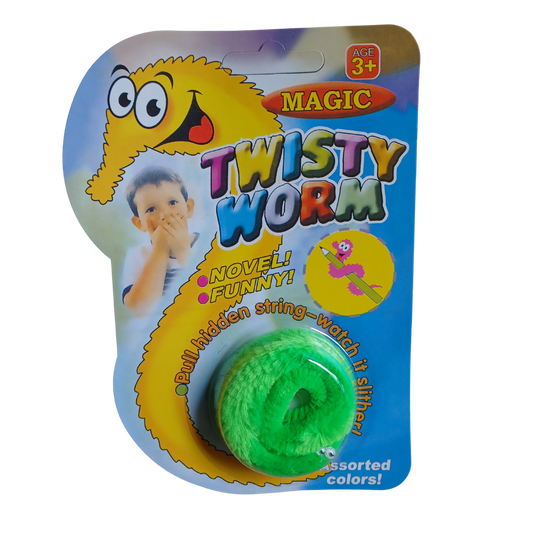 Magic Twisty Worm Novelty Toy - Assorted Colors