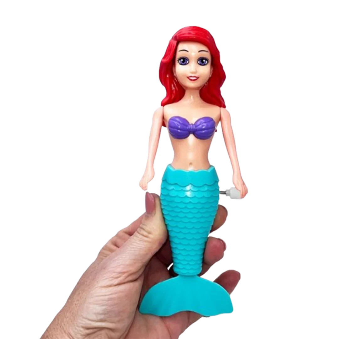 Wind Up Mermaid Toy – Bath Fun for Kids, Safe & Imaginative Play - Little Explorers Toy Shop