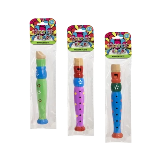 Wooden Musical Flute multiple