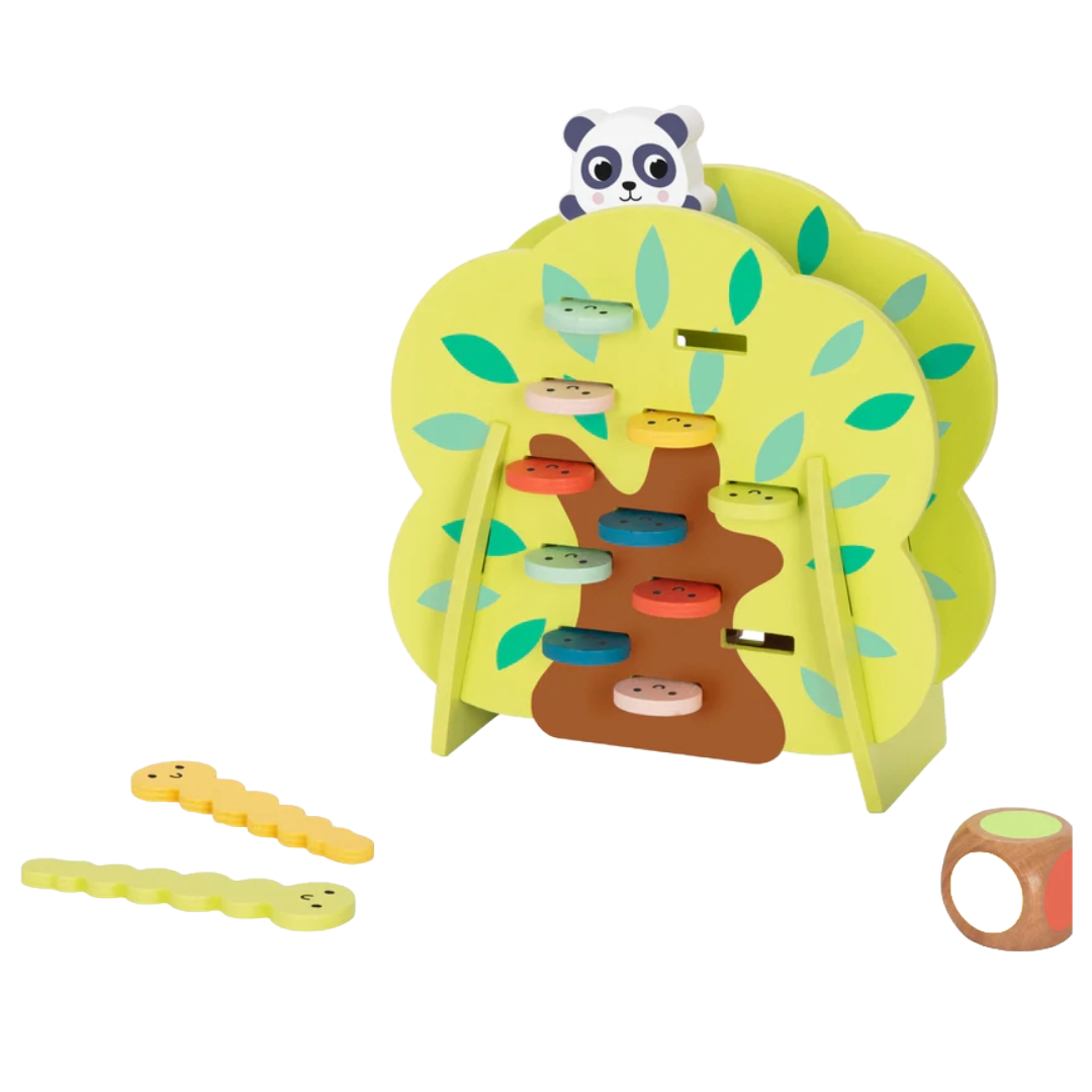 Hi Pando Tree-Themed Worm & Peg Game – Fun & Skill-Building! 🌳 - Little Explorers Toy Shop