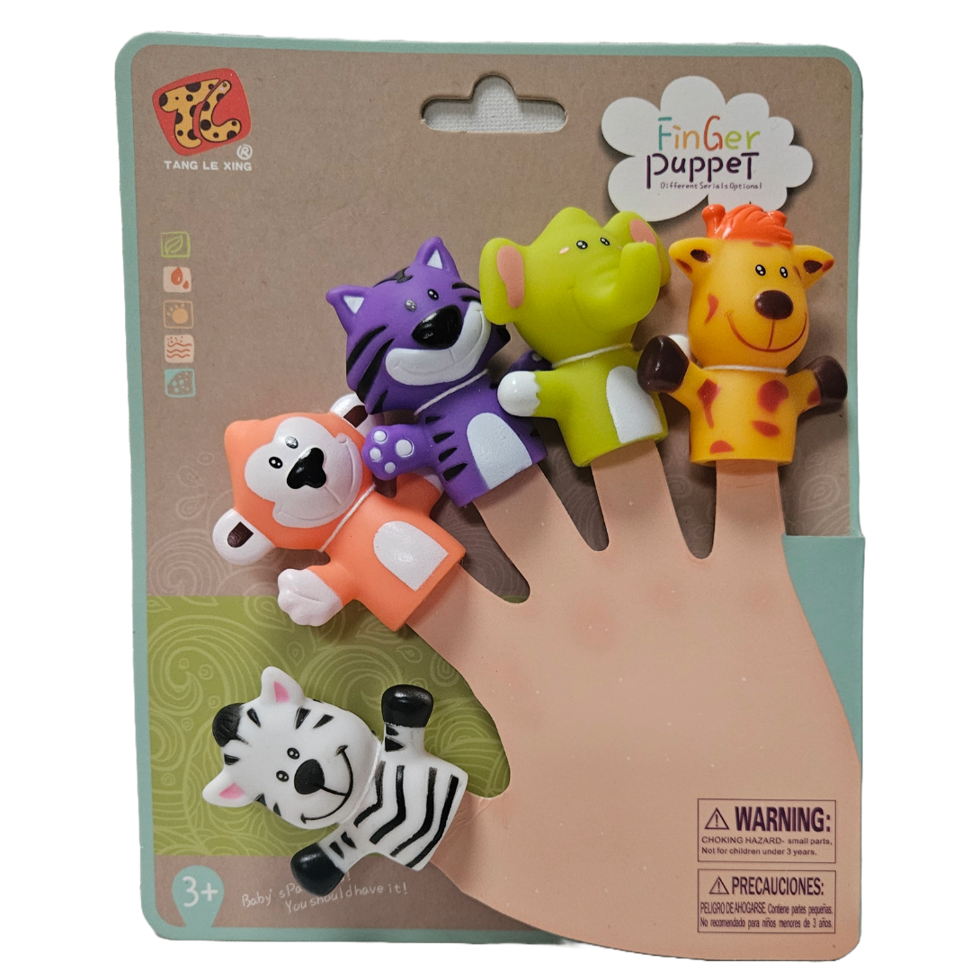 Finger puppets - Wild Animals - Little Explorers Toy Shop
