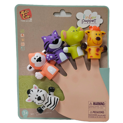 Finger puppets - Wild Animals - Little Explorers Toy Shop