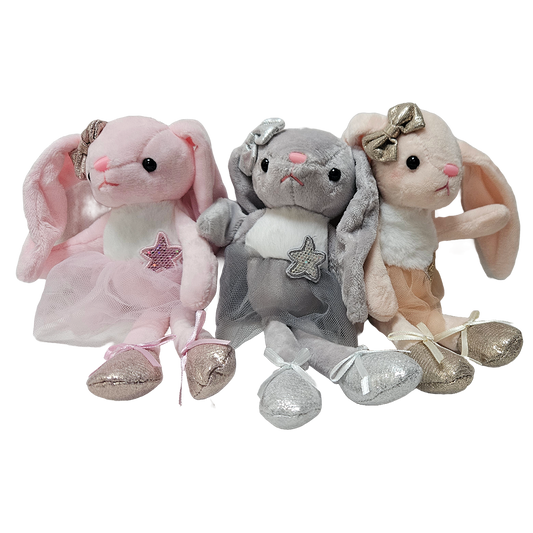 Ballerina key chain for baby bag - Little Explorers Toy Shop